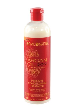 CREME OF NATURE Argan Oil Intensive Conditioning Treatment (12Oz) - Sareya Beauty - Calgary hair store, Beauty Supply